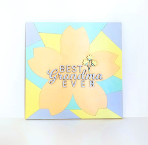 DIY Kit Digital File - "Best Grandma Ever" Mosaic