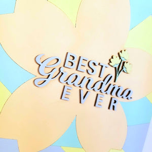 DIY Kit Digital File - "Best Grandma Ever" Mosaic