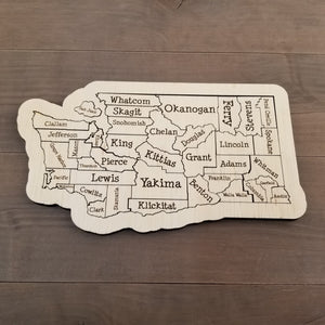 Washington State Counties Puzzle